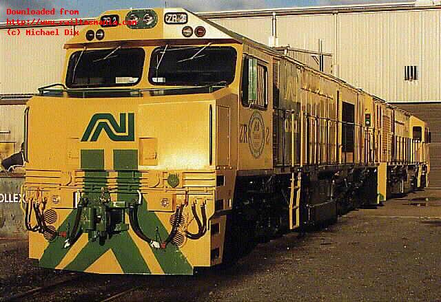 ZR2 outside East Tamar Junction Workshops. July 1997