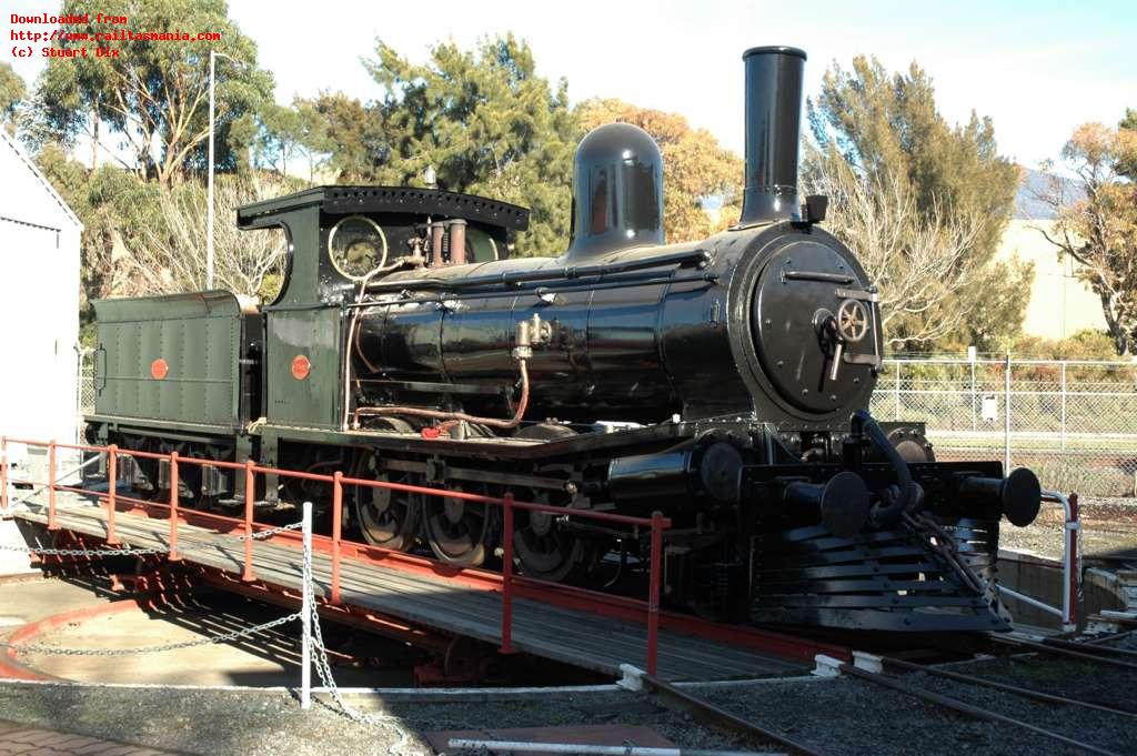 With restoration nearing completion C22 is temporarily shunted out of the roundhouse to allow final fitting work to be carried out, July 2008