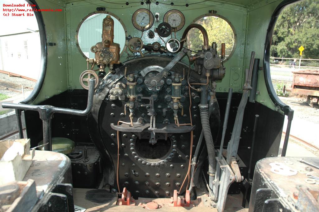 Cab of C22 following restoration