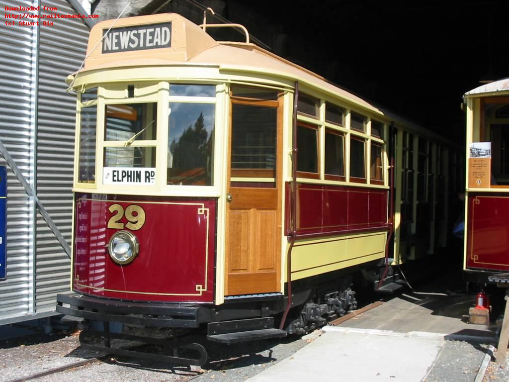 Launceston tram No. 29, March 2003