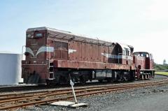 After withdrawal from revenue use, class leader DA1400 was preserved at the MOTAT (Museum of Transpo