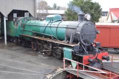 The Tasmanian Transport Museum's H1 made a rare appearance outside in September 2016 for cleaning an