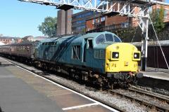 The British Railways class 37 locomotives are probably the archetypal usage of the 12CSVT power unit
