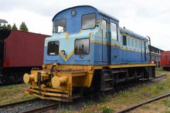 No. 21 is preserved at the Derwent Valley Railway, December 2020