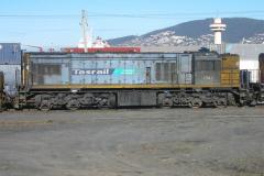 QR2062 basks in the winter sun at Hobart yard, July 2003