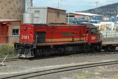 Generally shunting in Hobart is carried out with the cab facing North, although sometimes no suitabl