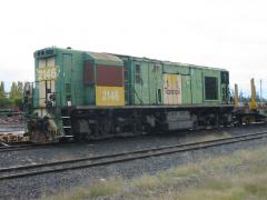 Stored loco ZC2146 at East Tamar workshops in April 2004