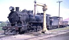 Steam loco Q13 at Western Junction with a Main Line goods train.