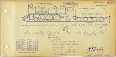 TGR outline diagram for MA class locos (L26) 