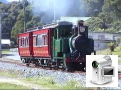 Locomotive No.3 heads a short Rinadeena bound service through Queenstown, then South Queenstown and 