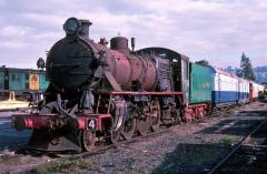 With the arrival of 45 diesel locos from Queensland, space became tight at Launceston Workshops. Aft