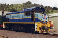 1106 pauses between passenger trains operated as part of the open day celebrating the centenary of t