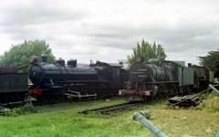 Prior to the opening of the museum, the various exhibits were transferred to the site and stored out