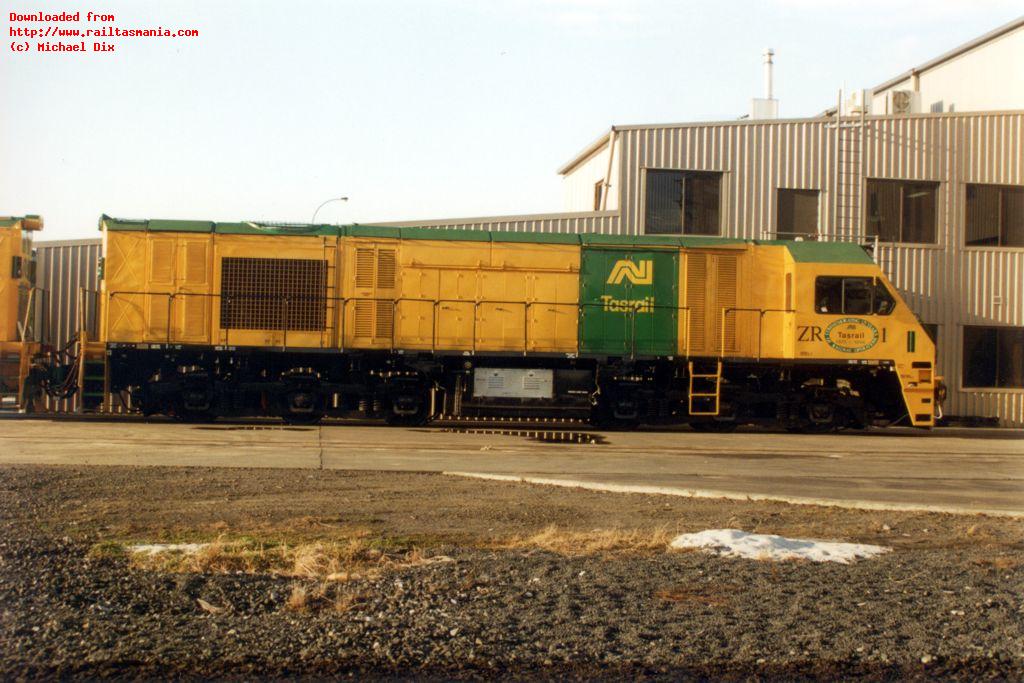 An overall view of the then little used ZR1, showing the modified ZB long hood and new cab, July 1997